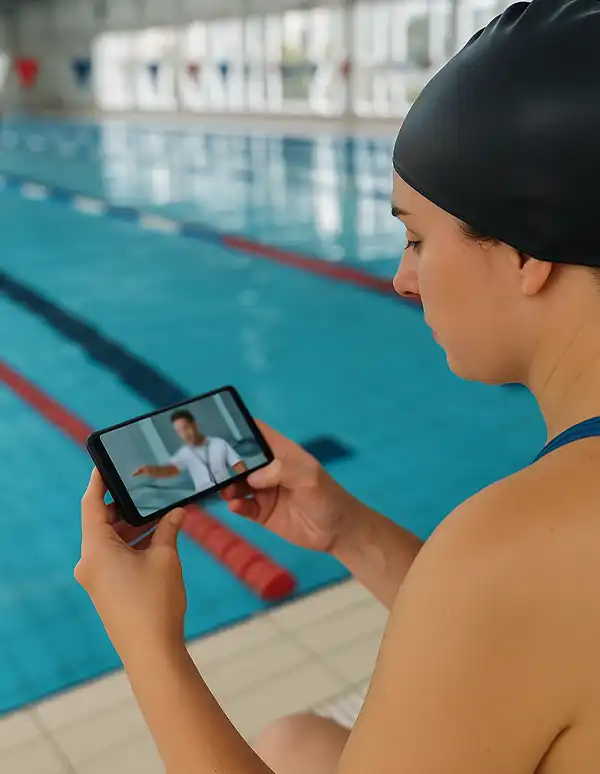 clases natacion online barcelona